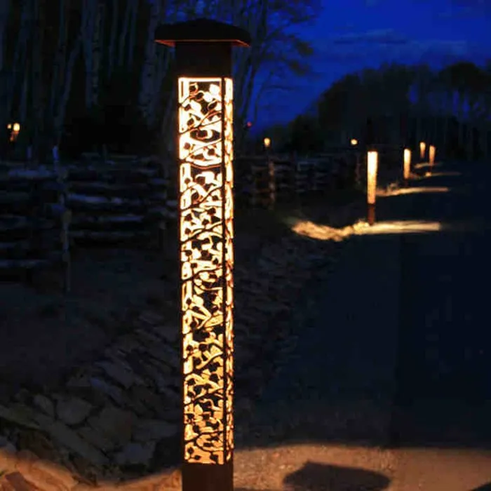 large outdoor column lights (2)